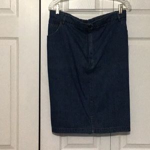 Blue jean sporty skirt